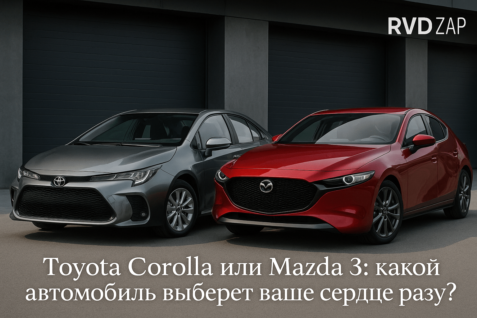 Toyota Corolla или Mazda 3: какой автомобиль выберет ваше сердце и разум?