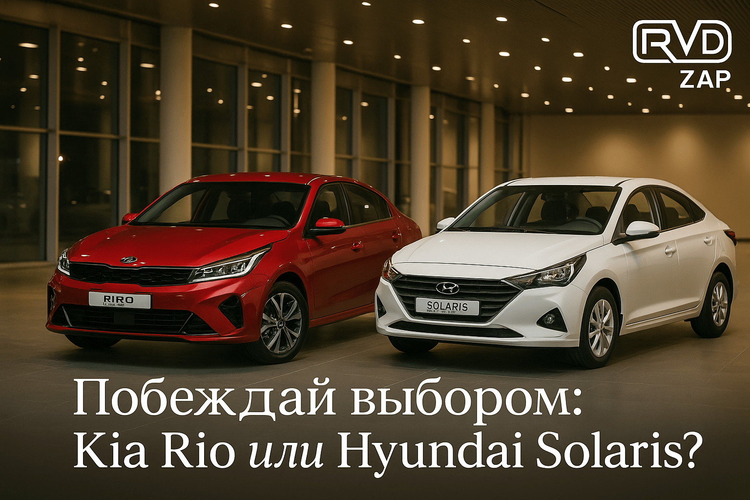 Сравнение Kia Rio и Hyundai Solaris: Какой Автомобиль Завоюет Ваше Сердце?