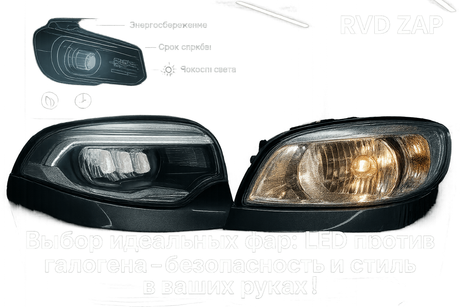 Как выбрать идеальные автомобильные фары: LED против галогенов — все плюсы, минусы и советы от эксперта!