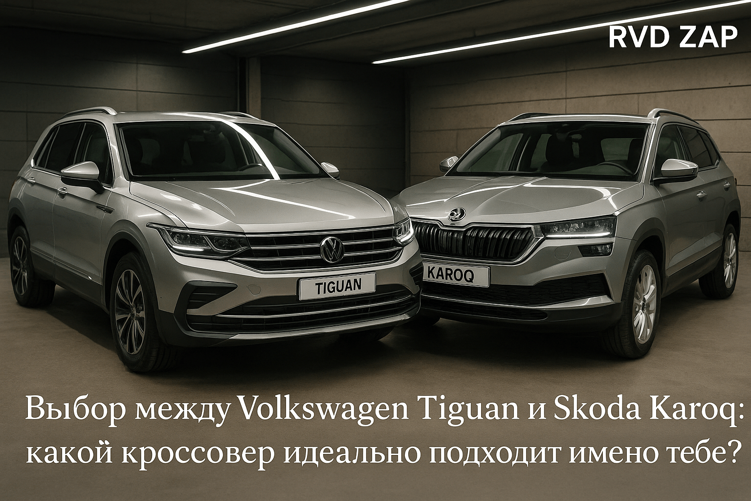 Выбор между Volkswagen Tiguan и Skoda Karoq: какой кроссовер идеально подходит именно тебе?
