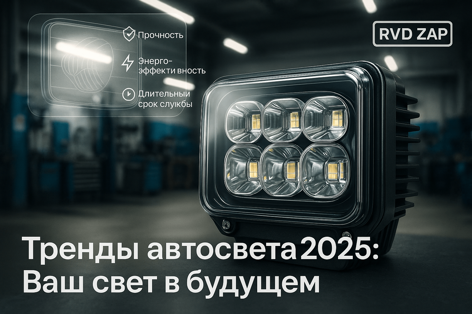 Тренды автосвета 2025: как светодиоды и умные технологии изменят вашу жизнь на дороге