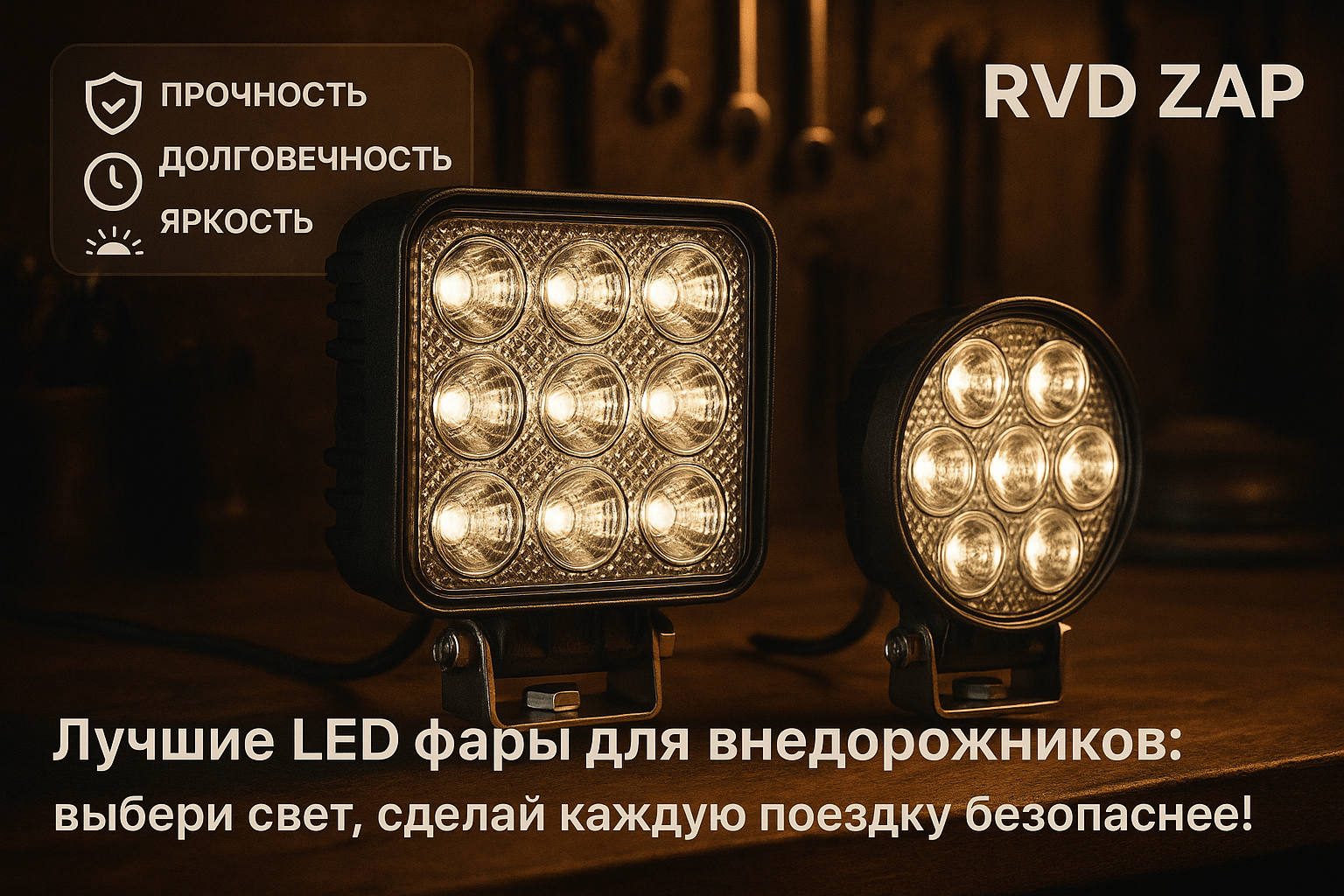 Лучшие LED фары для внедорожников: как выбрать идеальный свет и сделать каждую поездку безопаснее и комфортнее