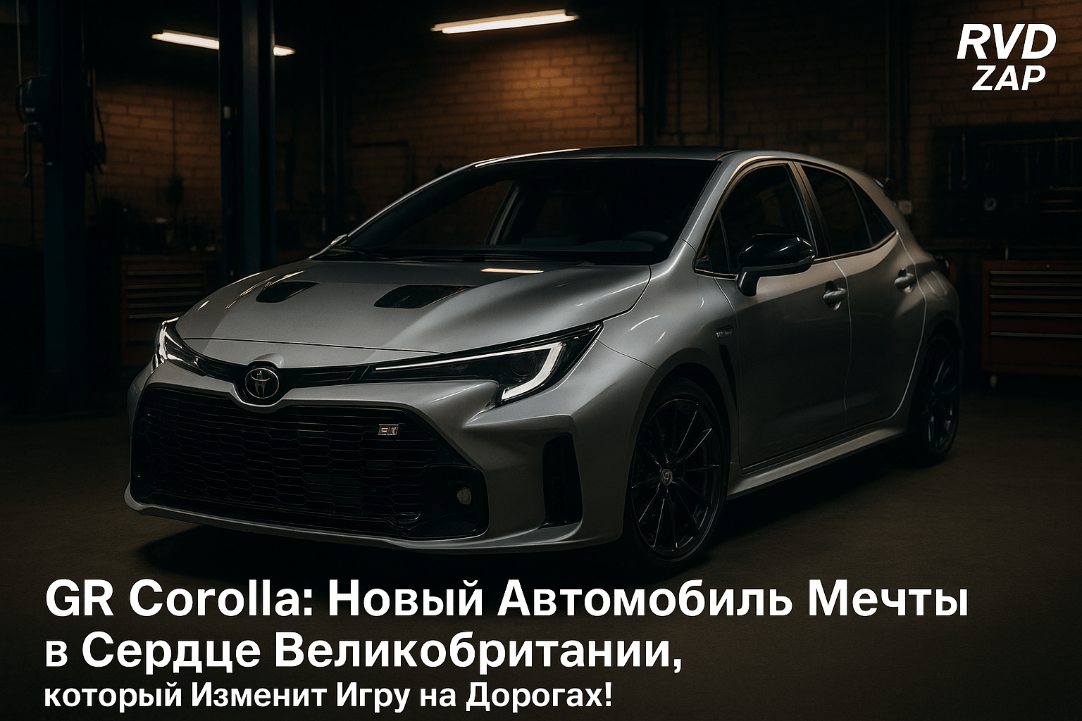 GR Corolla: Новый Автомобиль Мечты в Сердце Великобритании, который Изменит Игра на Дорогах!
