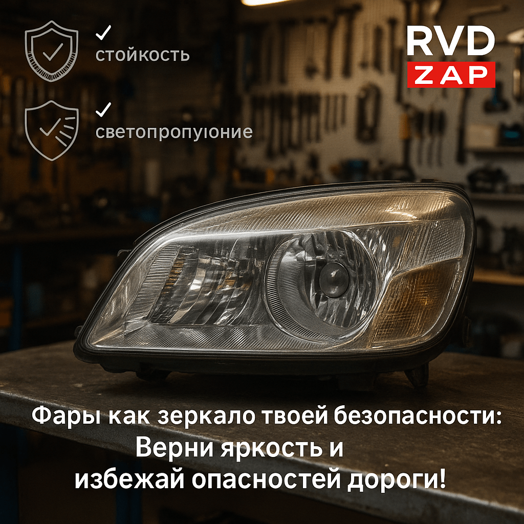 Фары как зеркало твоей безопасности: Как вернуть яркость и избежать опасностей дороги?