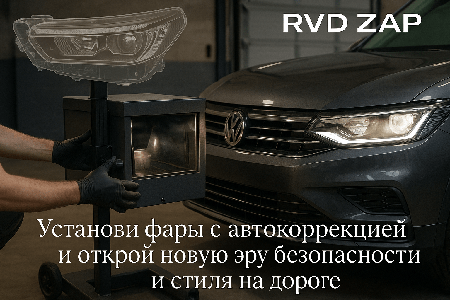 Установи фары с автокоррекцией и открой новую эру безопасности и стиля на дороге