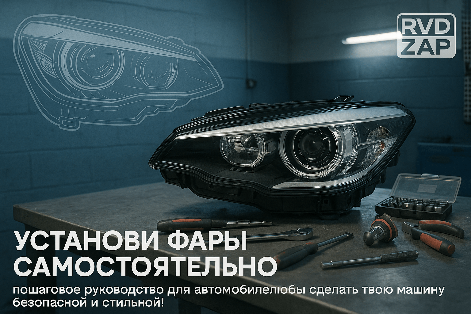 Установи фары самостоятельно: пошаговое руководство для автолюбителей, чтобы сделать твою машину безопасной и стильной!