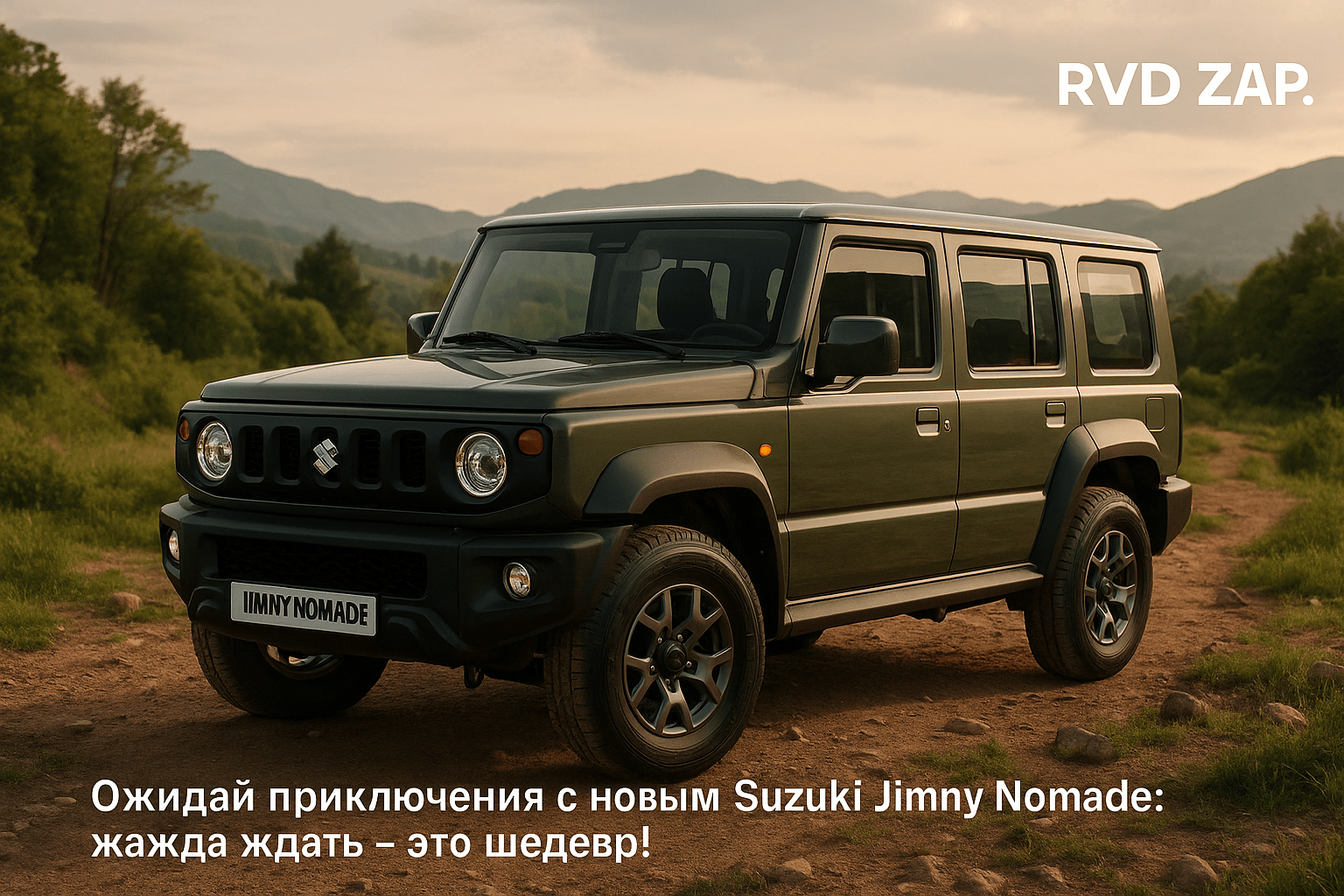 Ожидай приключения с новым Suzuki Jimny Nomade: почему очереди длиной в 3,5 года не повод для сомнений?