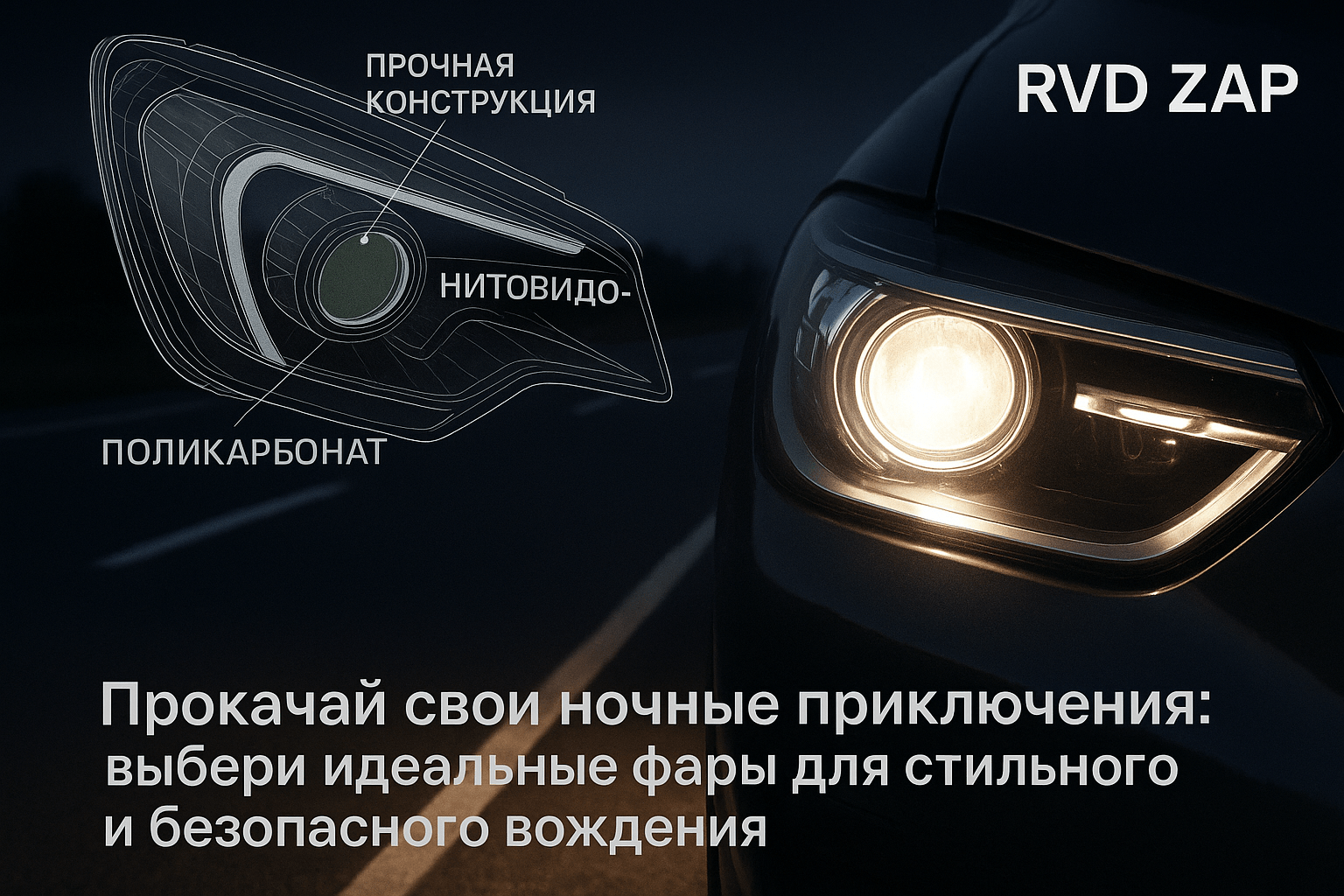 Прокачай своё ночное вождение: как выбрать идеальные фары и системы ночного видения для безопасности и стиля на дороге