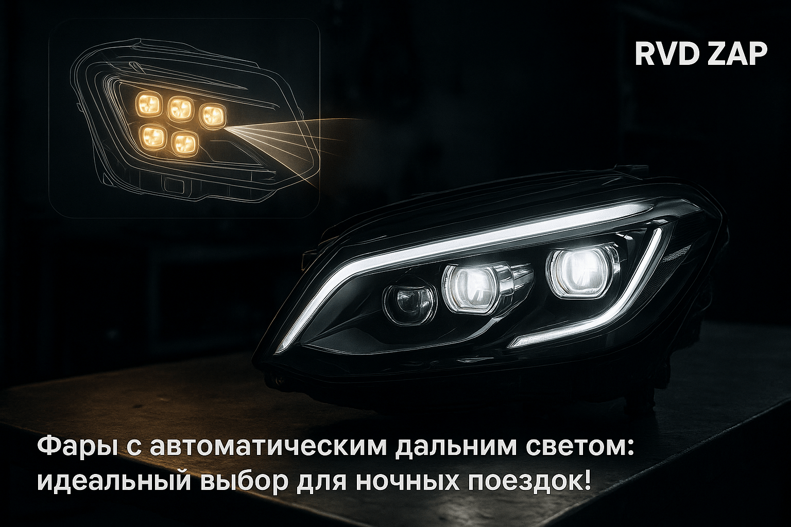 Фары с автоматическим дальним светом: как выбрать идеальные комплекты для ночных поездок и стать королём трассы