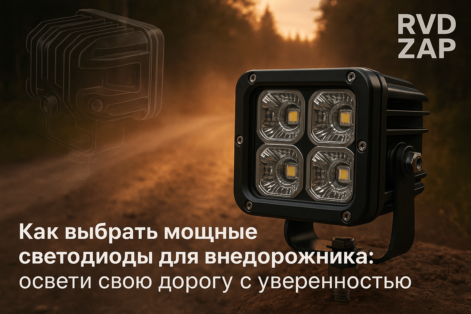 Как выбрать мощные светодиоды для внедорожника: секреты надежного освещения для бездорожья