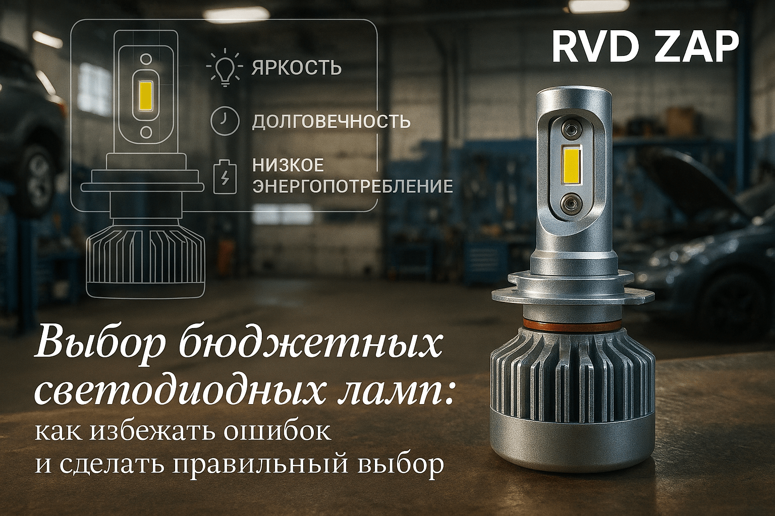 Как выбрать лучшие бюджетные светодиодные лампы для авто и не допустить ошибок при покупке