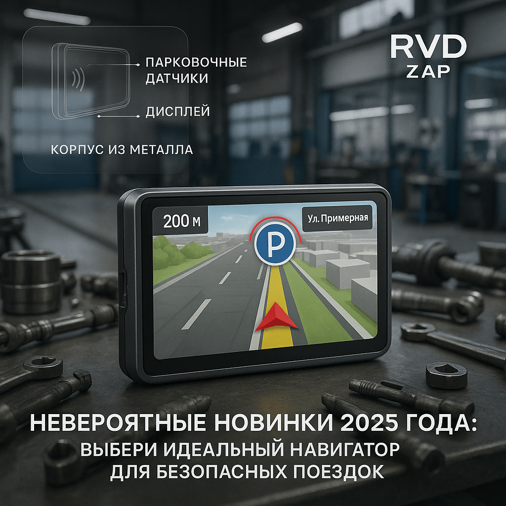 Невероятные новинки 2025 года: как выбрать идеальный навигатор с парковочными датчиками для безопасных поездок