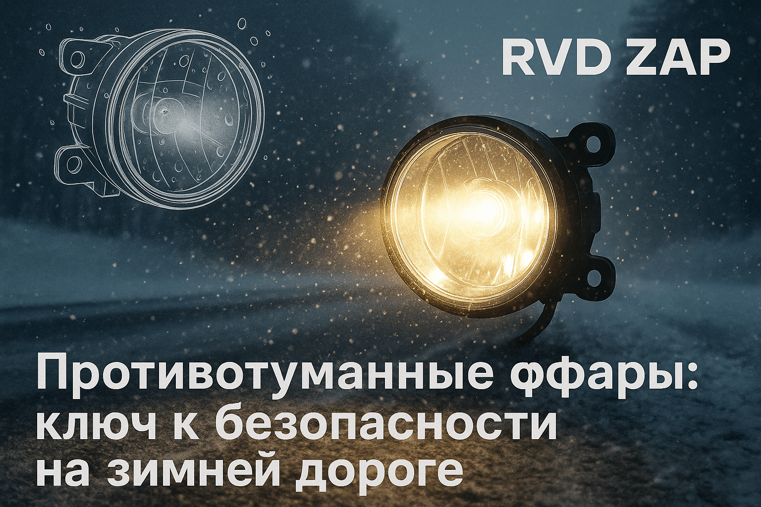 Противотуманные фары: как выбрать и использовать для безопасной зимней езды