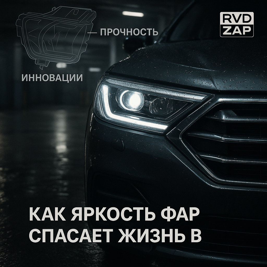 Как яркость фар помогает избежать аварий в дождь: секреты безопасности за рулем