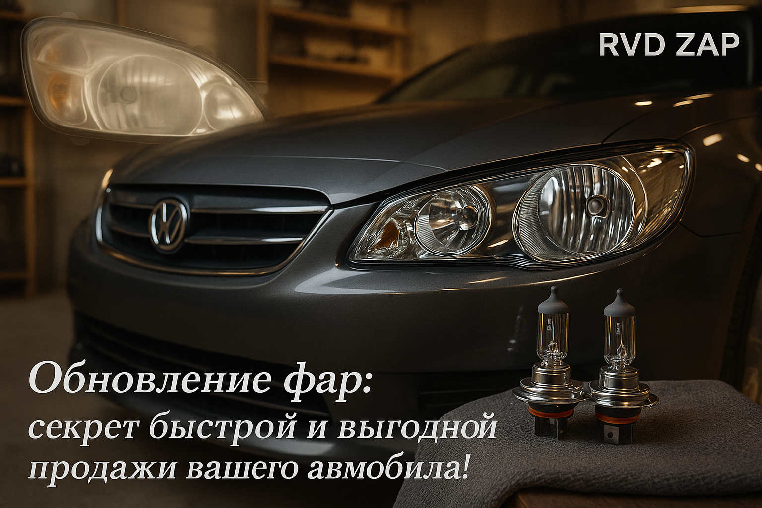 Обновление фар: секрет быстрой и выгодной продажи вашего автомобиля