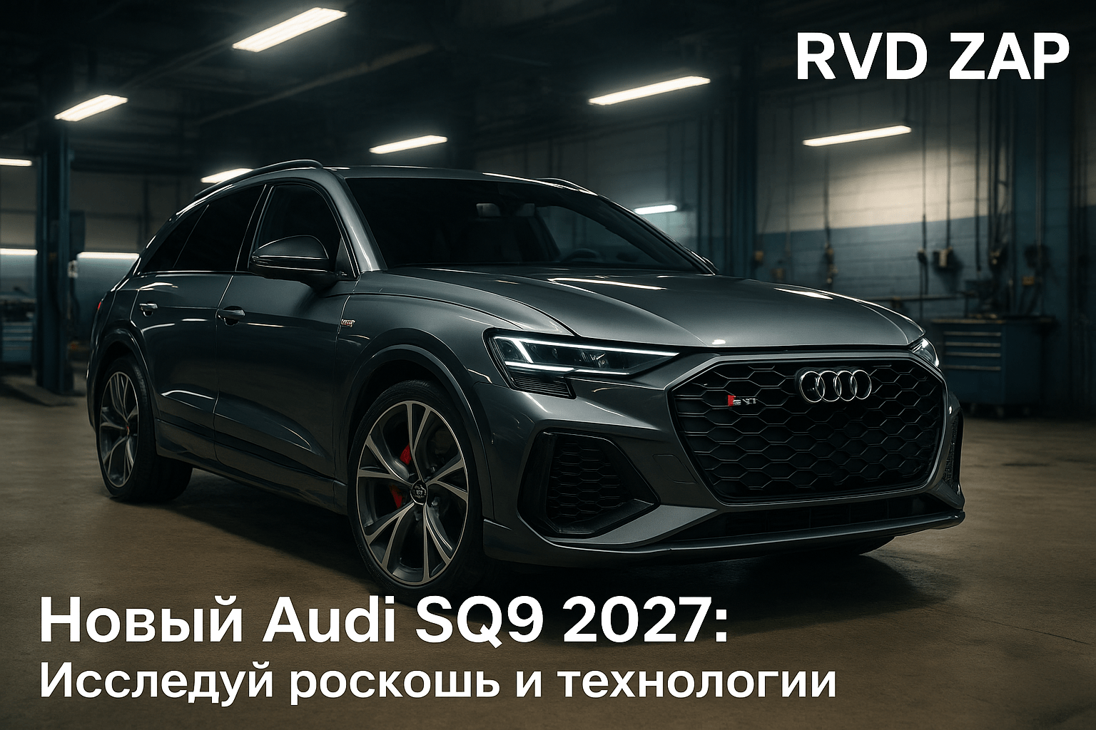 Новый Audi SQ9 2027: Исследуй роскошь, мощь и технологии в полном формате SUV