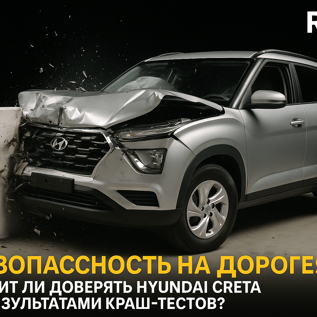 Безопасность на дороге: стоит ли доверять Hyundai Creta с результатами краш-тестов?
