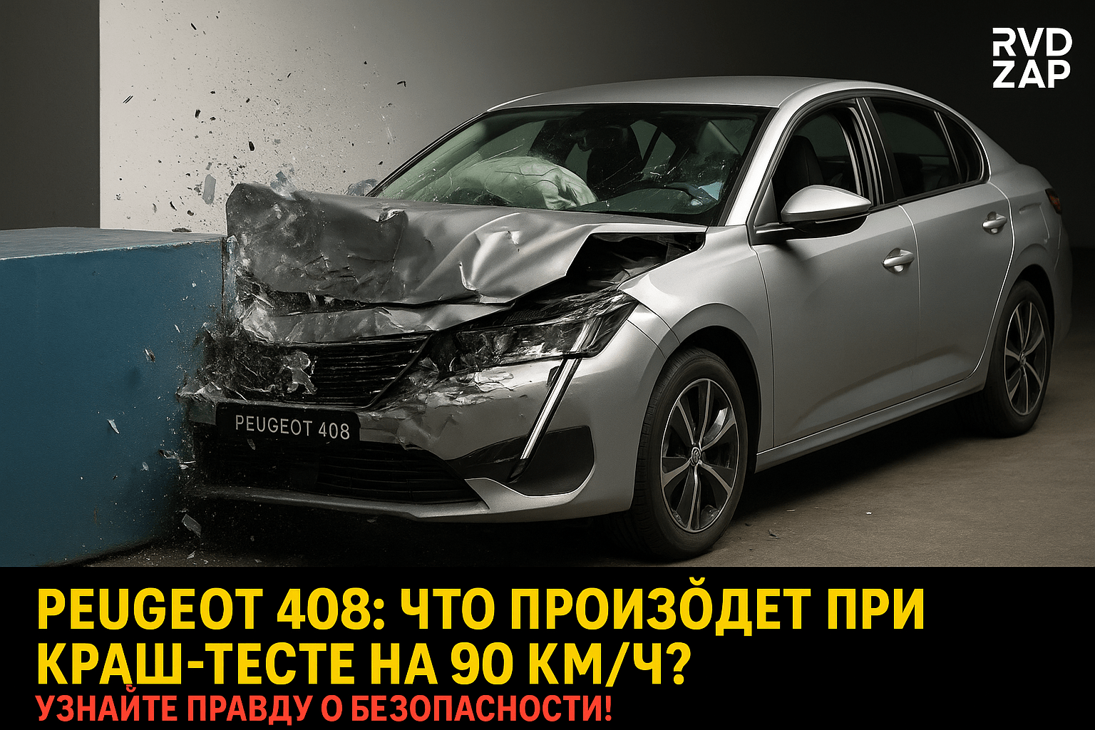 Peugeot 408: Что Произойдет При Краш-Тесте на 90 км/ч? Узнайте Правду о Безопасности!