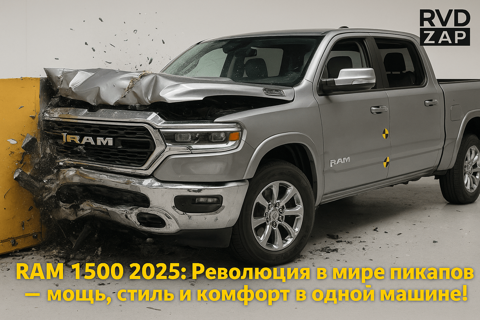 RAM 1500 2025: Революция в мире пикапов — мощь, стиль и комфорт в одной машине!