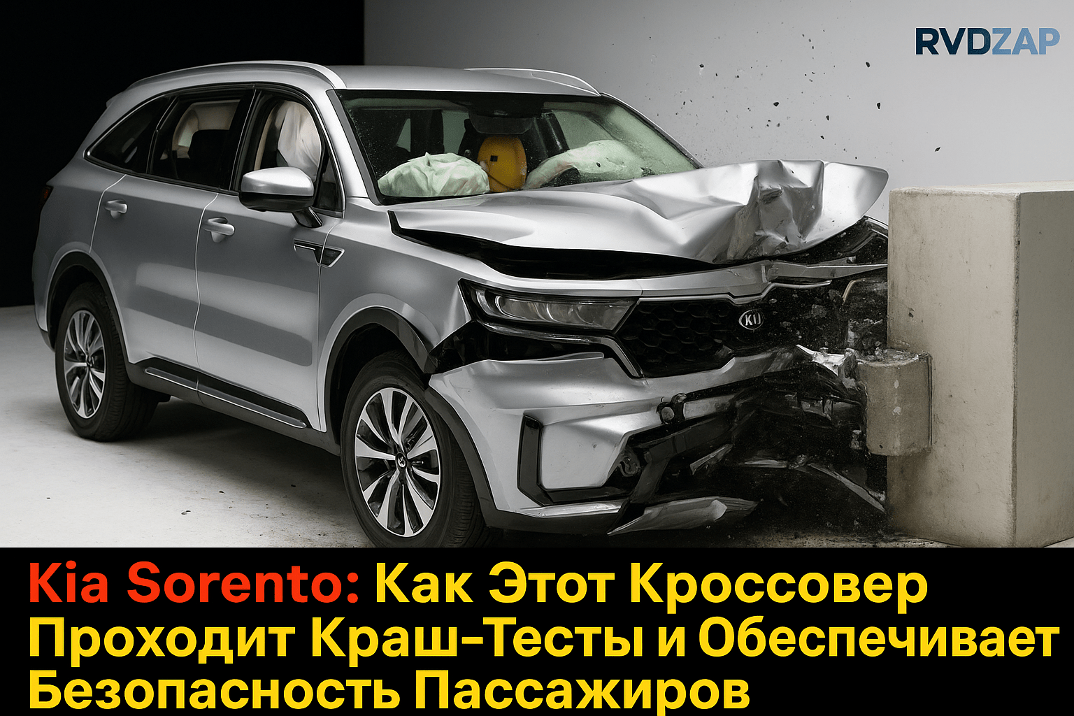 Kia Sorento: Как Этот Кроссовер Проходит Краш-Тесты и Обеспечивает Безопасность Пассажиров