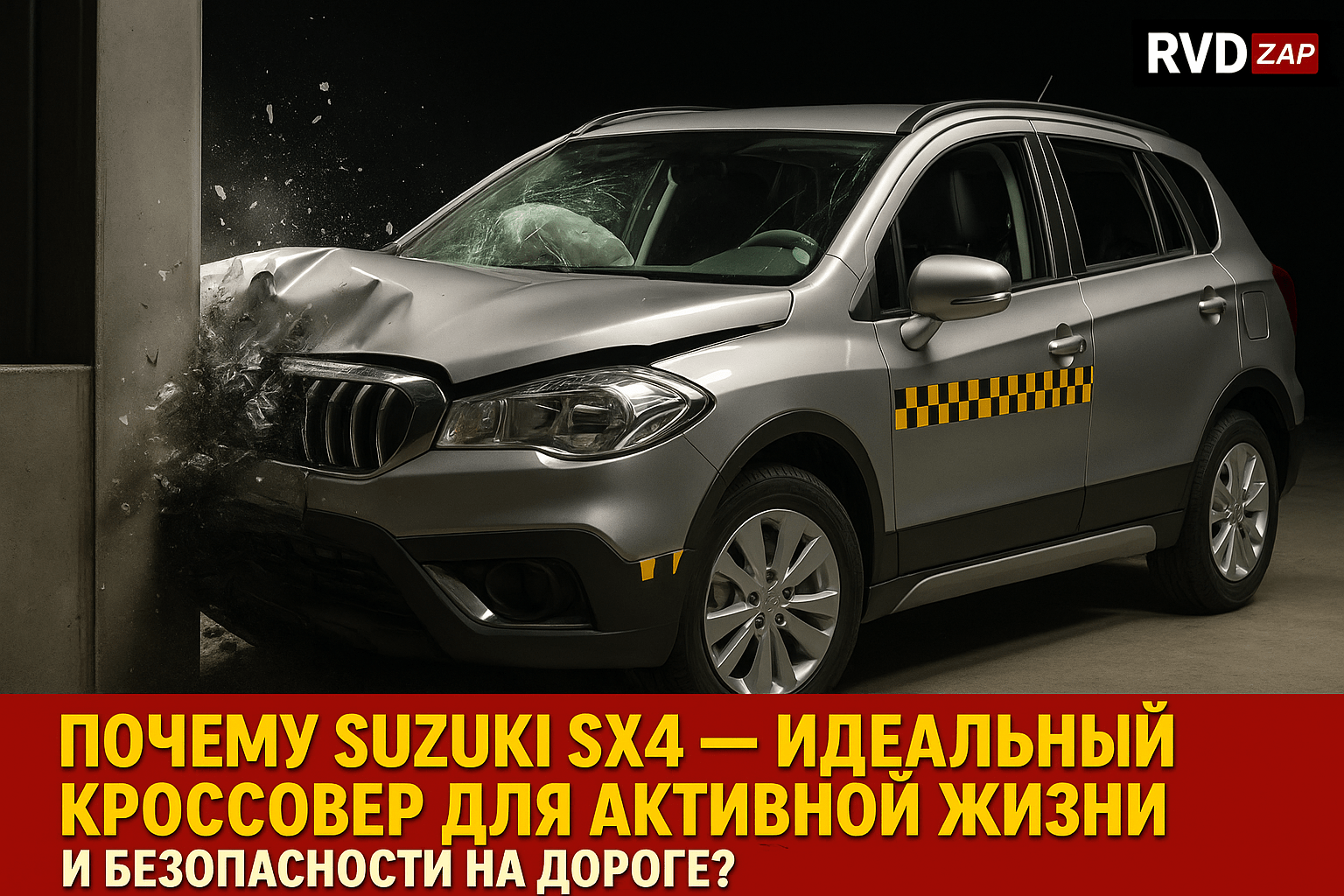 Почему Suzuki SX4 — идеальный кроссовер для активной жизни и безопасности на дороге?