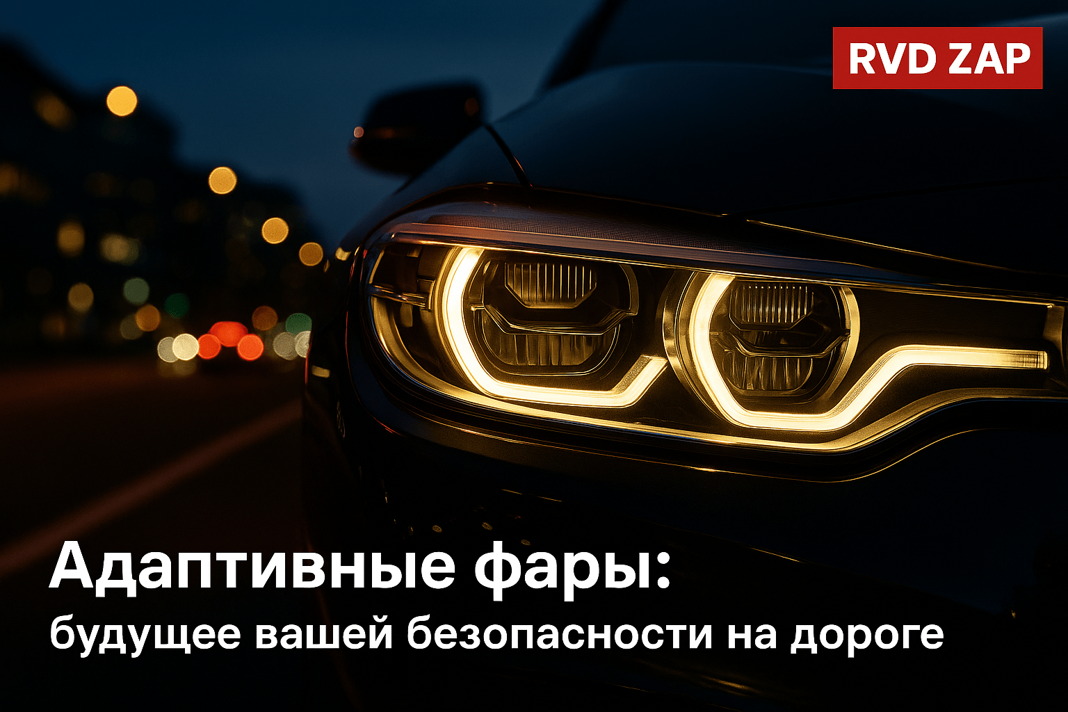 Адаптивные фары: Как Новые Технологии Меняют Безопасность на Дороге и Ваше Вождение