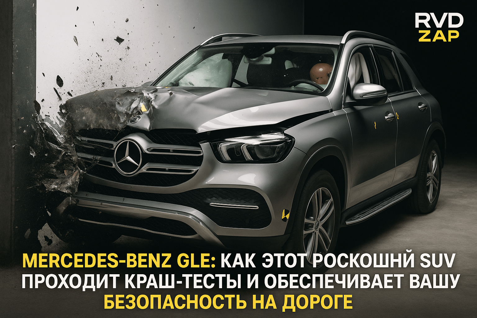Mercedes-Benz GLE: Как Этот Роскошный SUV Проходит Краш-Тесты и Обеспечивает Вашу Безопасность на Дороге