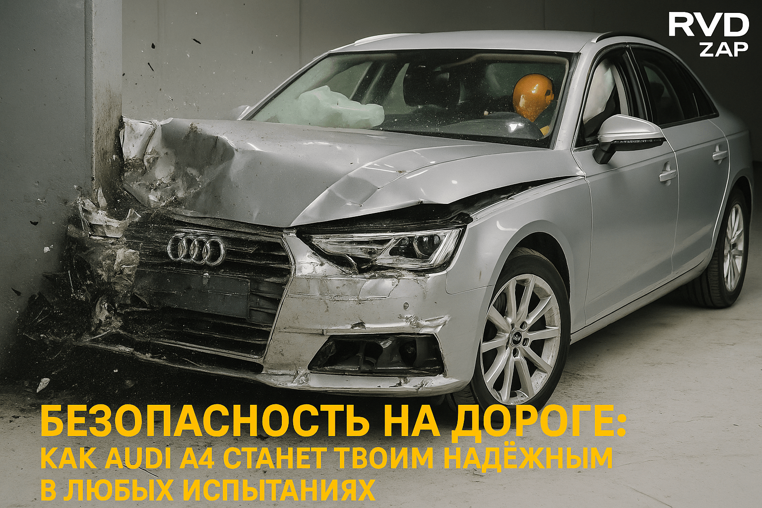 Безопасность на дороге: как Audi A4 станет твоим надежным партнером в любых испытаниях