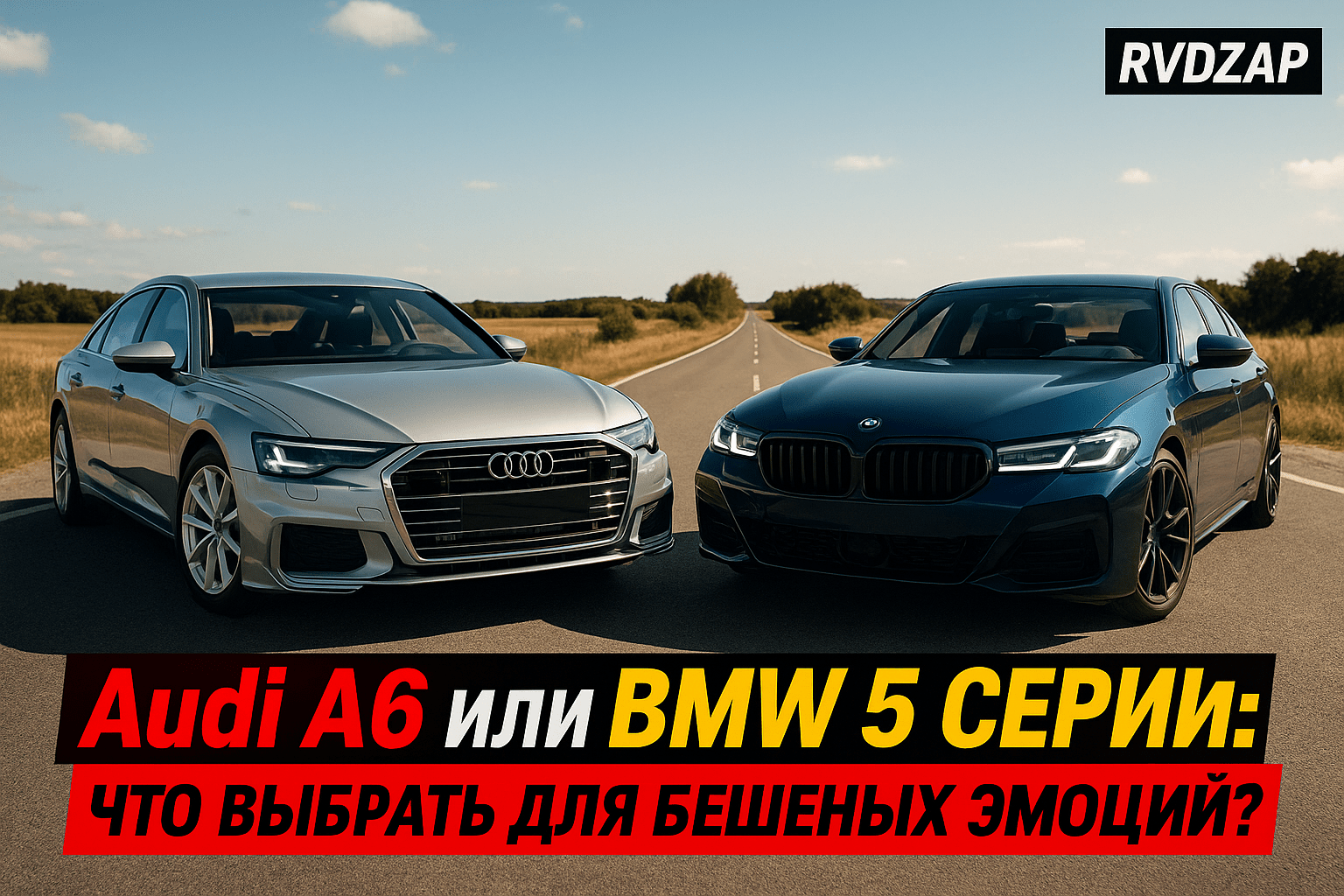 Audi A6 или BMW 5 серии: как выбрать идеальный седан для вашего стиля жизни?