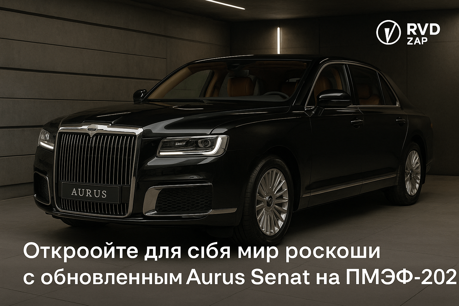 Обновленный Aurus Senat: откройте для себя настоящий мир роскоши на ПМЭФ-2025