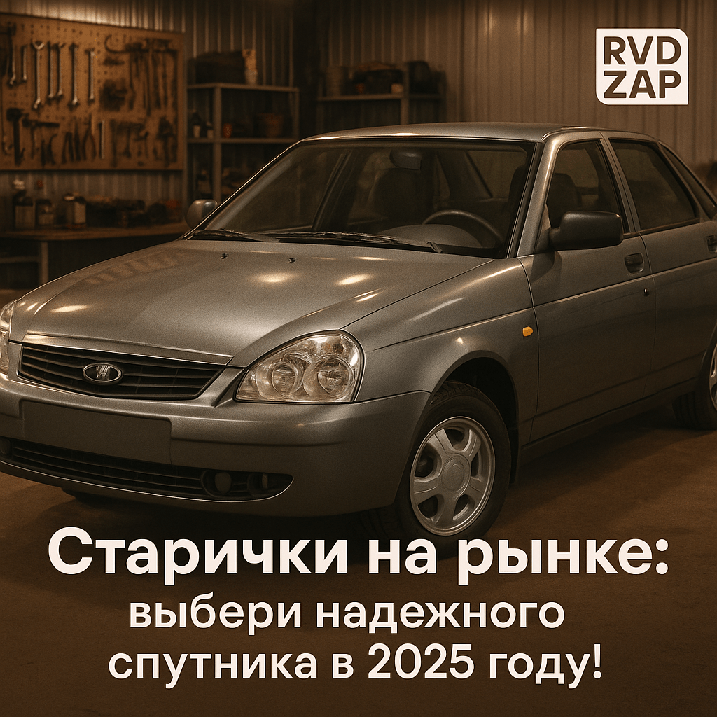 Старички на рынке: как выбрать надежный автомобиль и не ошибиться в 2025 году?