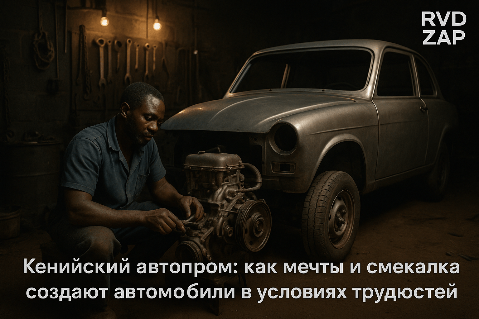 Кенийский автопром: как мечты и смекалка создают автомобили в условиях трудностей