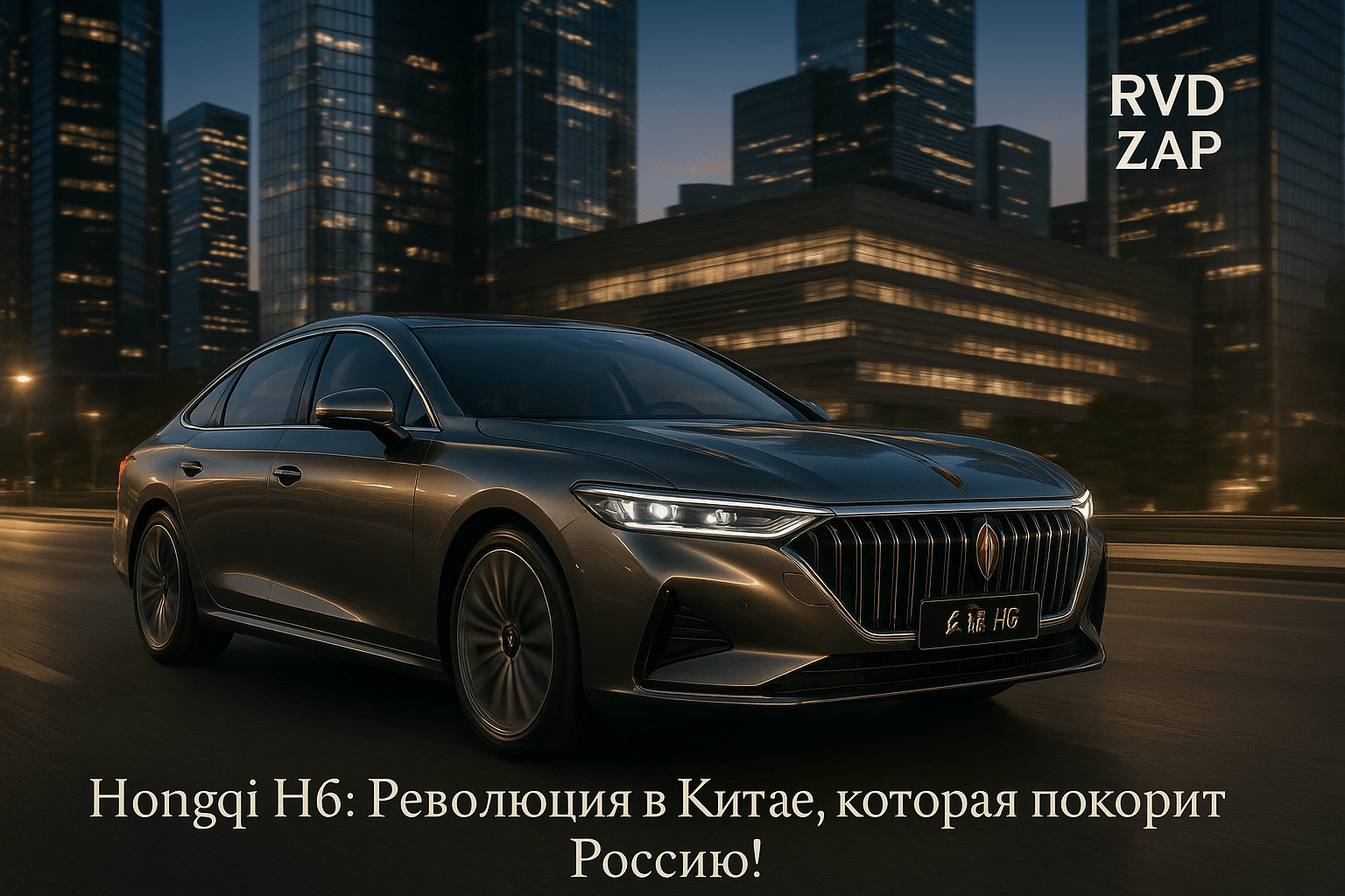 Hongqi H6: Революция в Китае — премиум лифтбек, который изменит рынок автомобилей в России