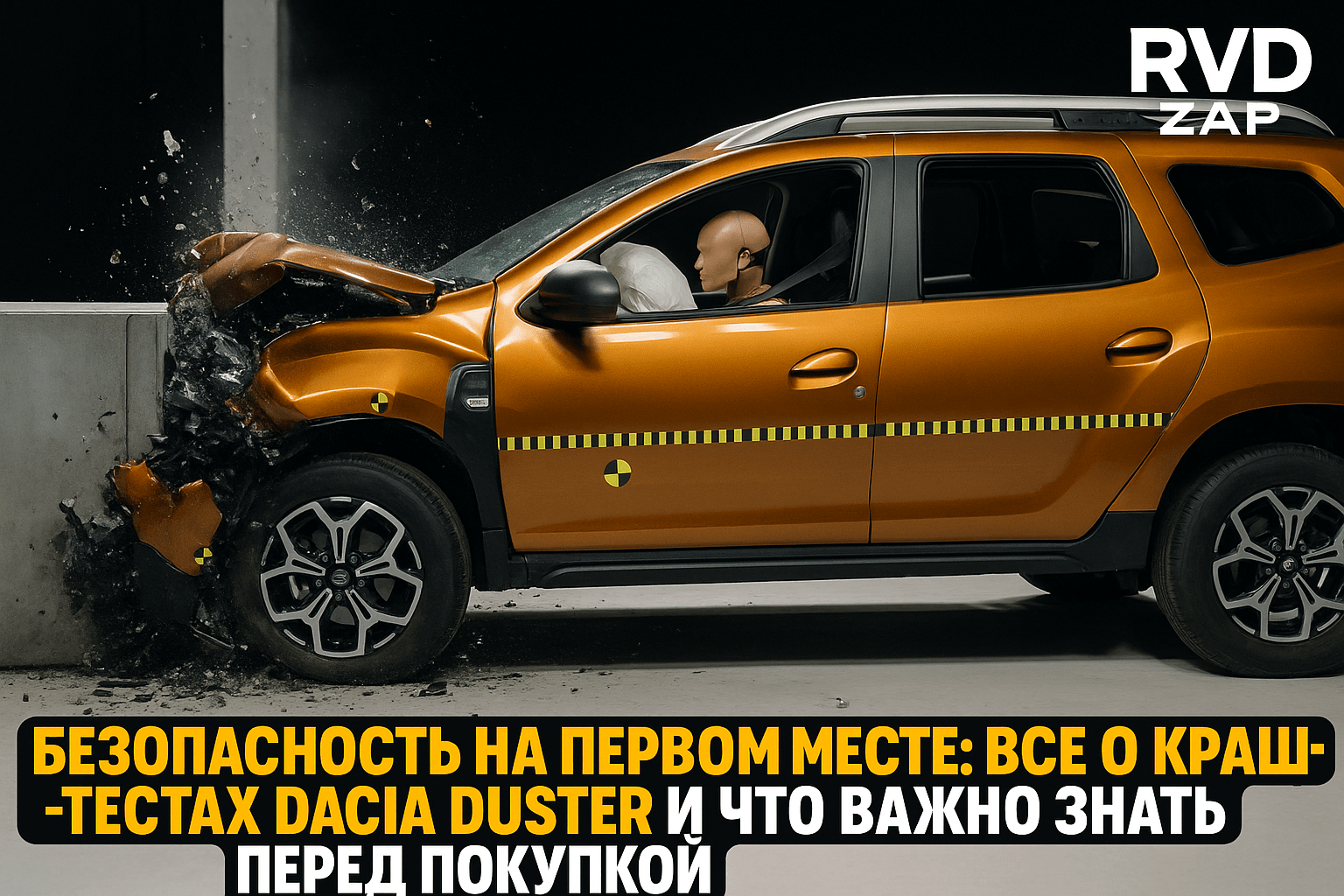Безопасность на первом месте: все о краш-тестах Dacia Duster и что важно знать перед покупкой