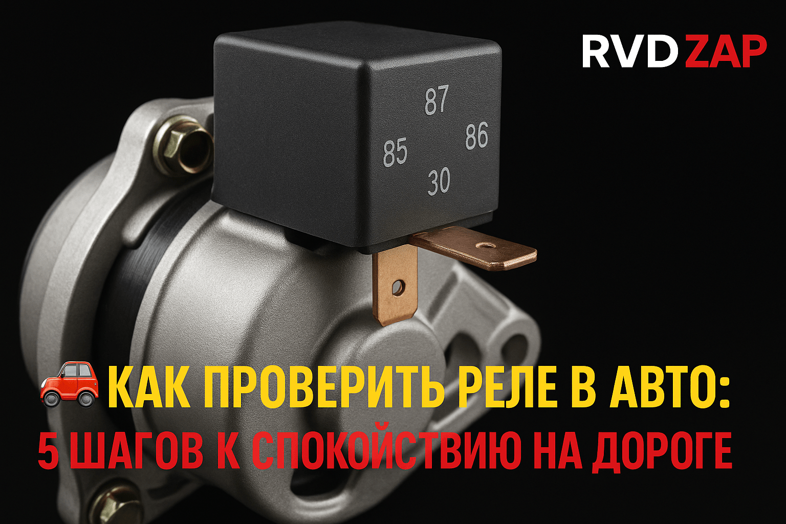 Как проверить реле в авто: 5 шагов к спокойствию на дороге