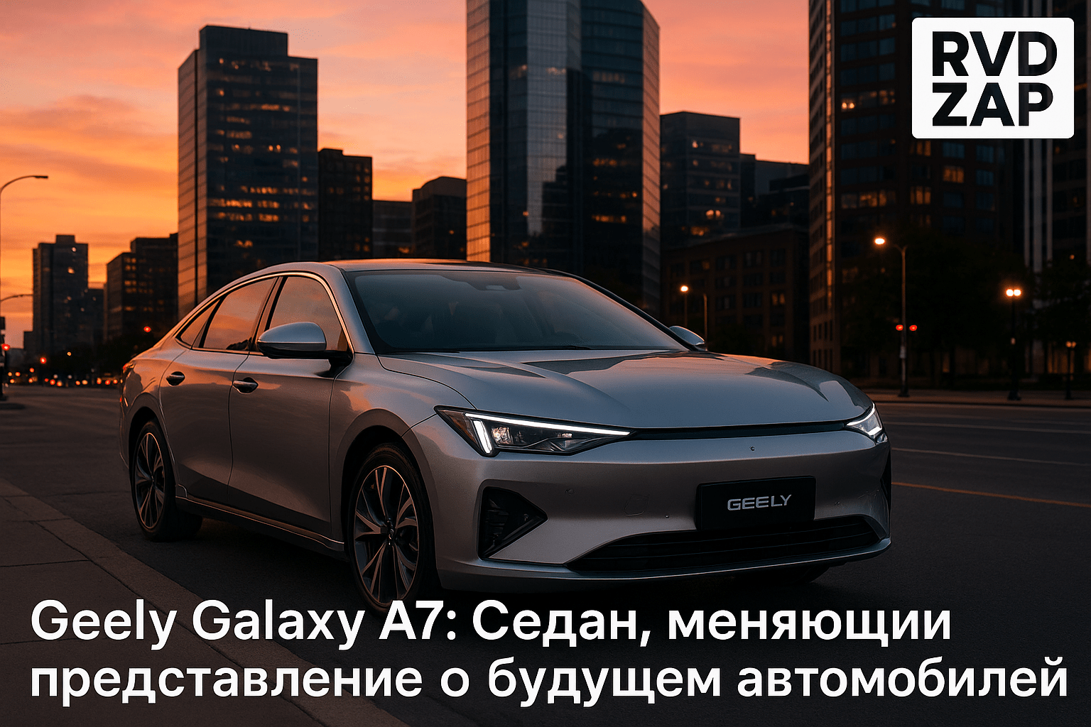 Geely Galaxy A7: Почему Этот Седан Изменит Ваше Представление о Будущем Автомобилей