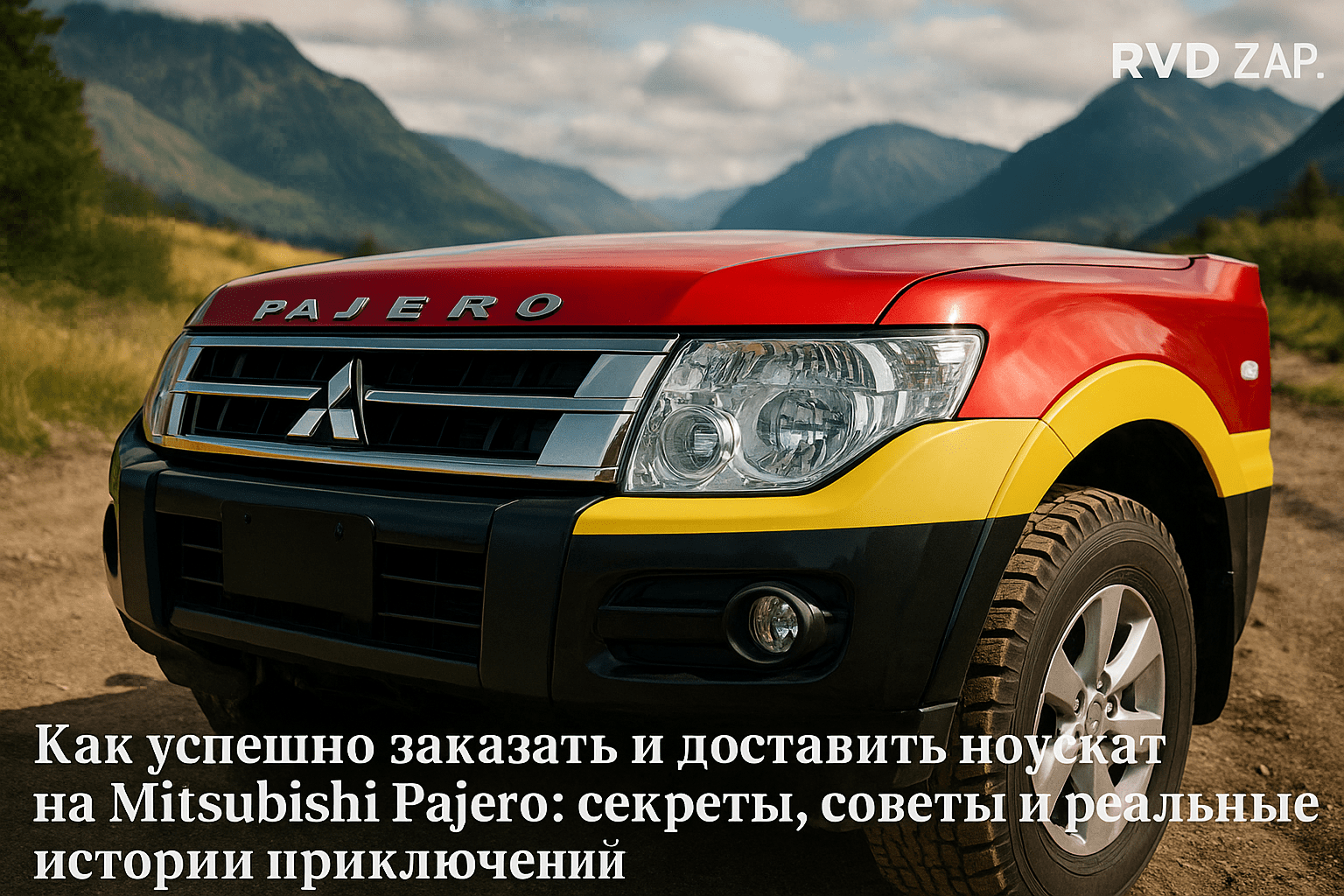 Как успешно заказать и доставить ноускат на Mitsubishi Pajero: секреты, советы и реальные истории приключений