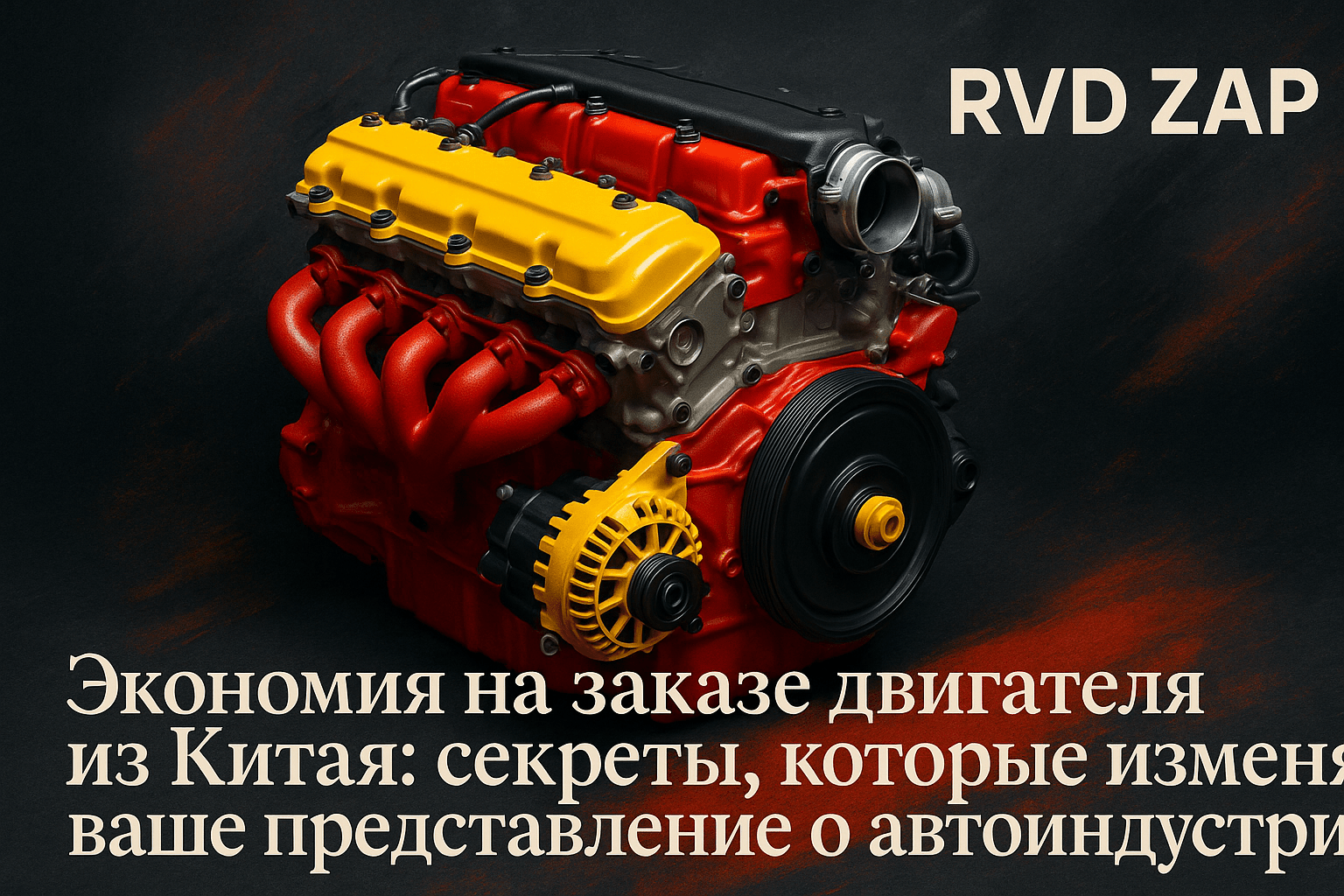 Экономия на заказе двигателя из Китая: секреты, которые изменят ваше представление о автоиндустрии