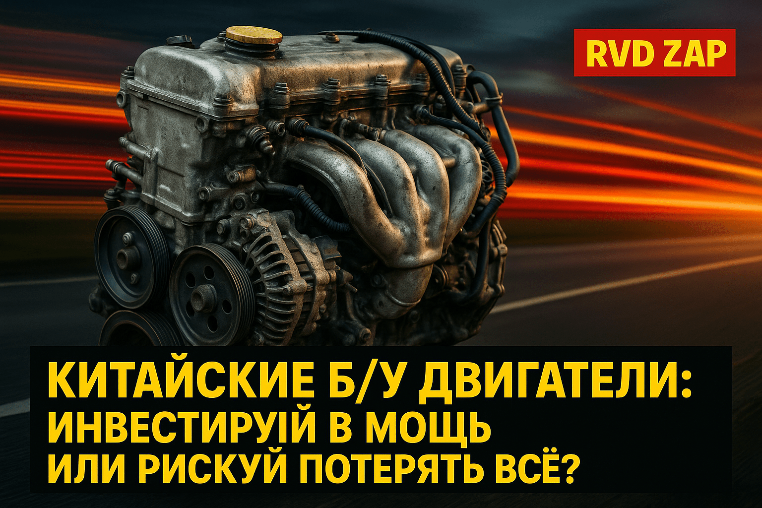 Китайские б/у двигатели: инвестируй в мощь или рискуй потерять всё?