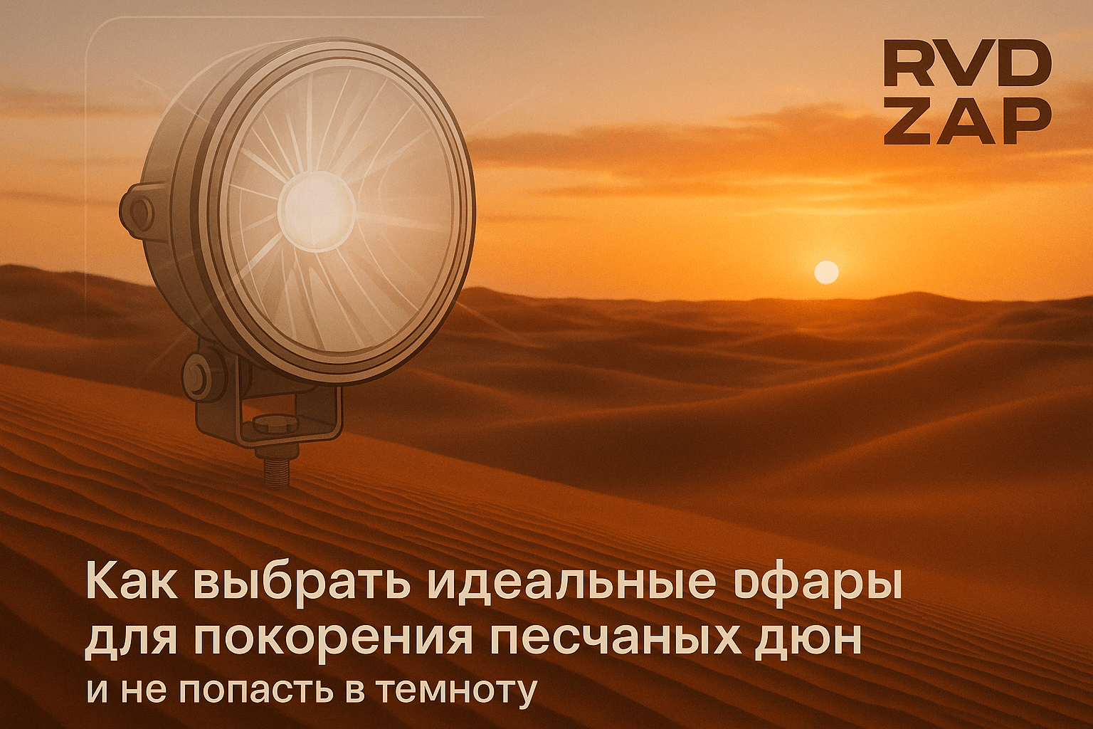 Как выбрать идеальные фары для покорения песчаных дюн и не попасть в темноту - практические советы для автолюбителей