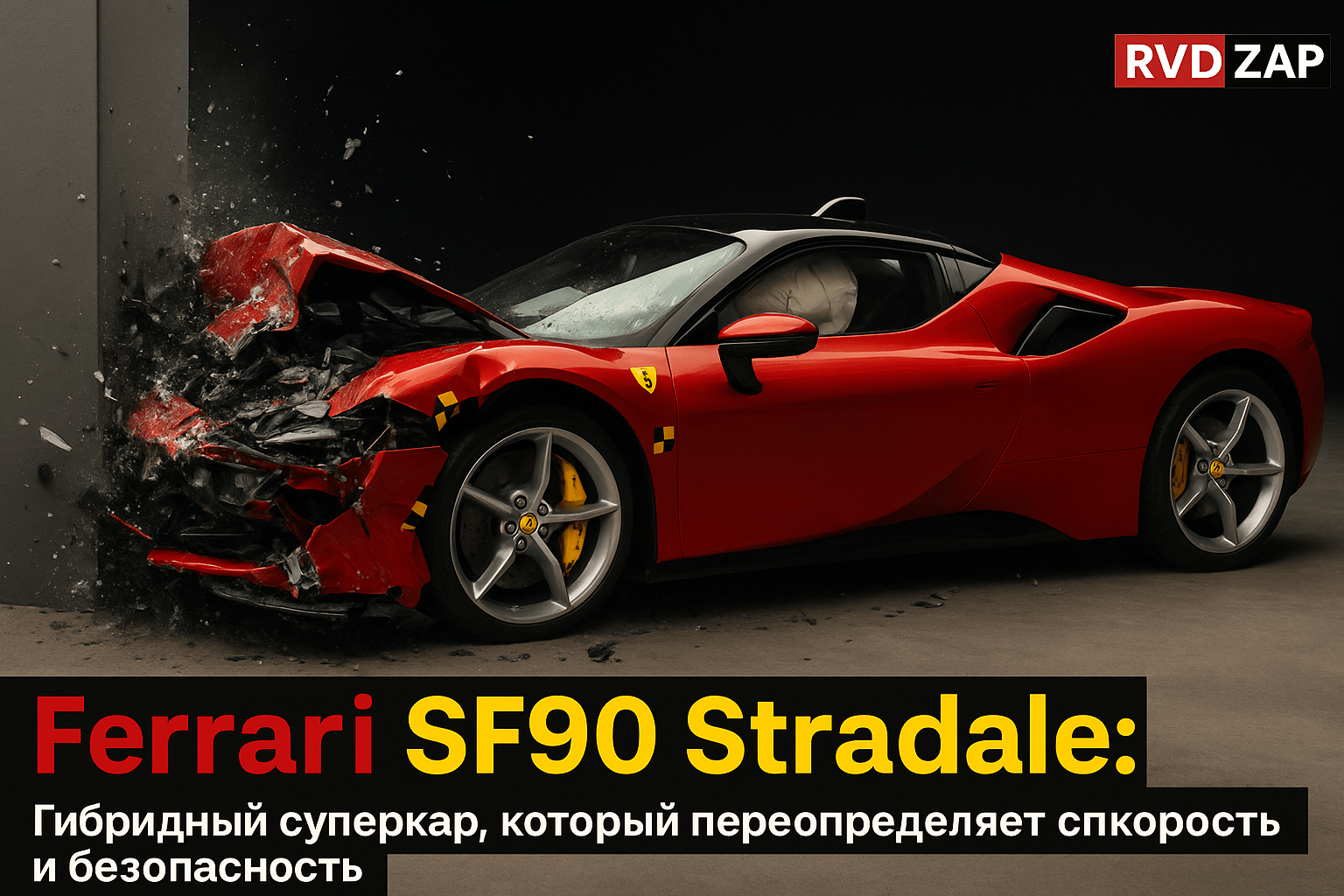 Ferrari SF90 Stradale: Гибридный суперкар, который переопределяет скорость и безопасность