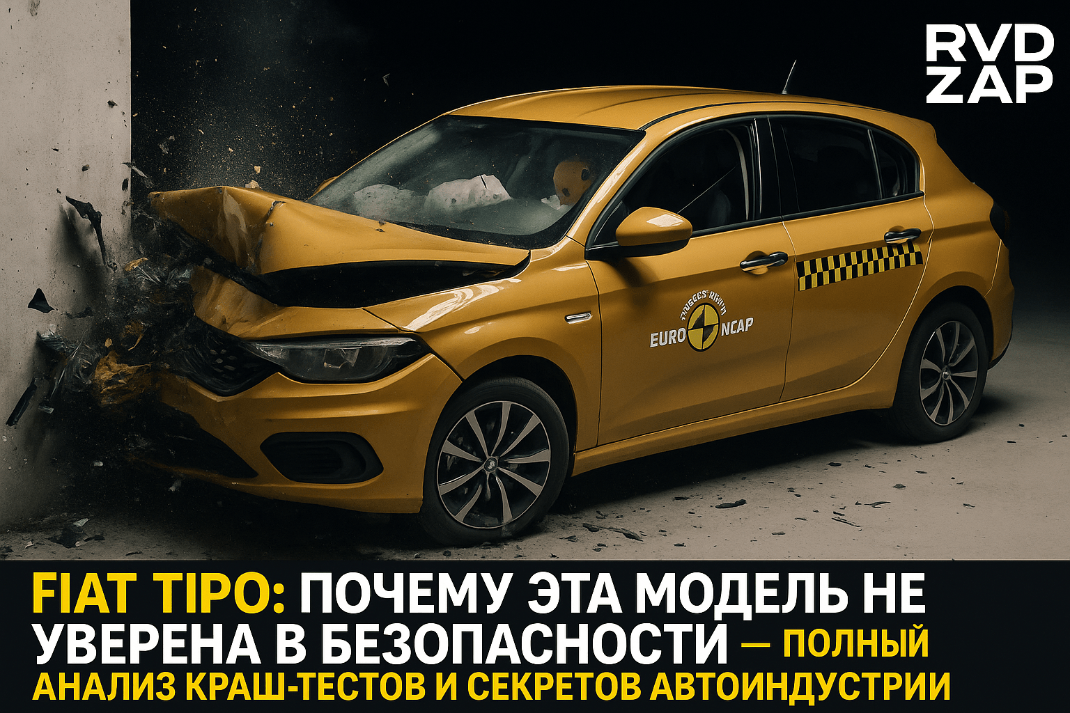 Fiat Tipo: Почему Эта Модель Не Уверена в Безопасности — Полный Анализ Краш-тестов и Секретов Автоиндустрии
