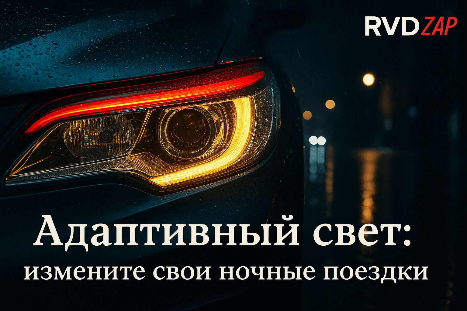 Адаптивный свет: Как технологии меняют ночные поездки и повышают безопасность на дороге