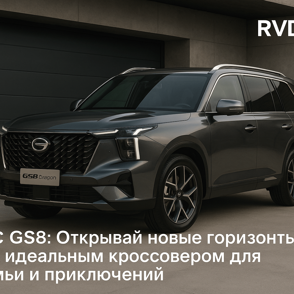 GAC GS8: открывай новые горизонты с идеальным кроссовером для семьи и приключений