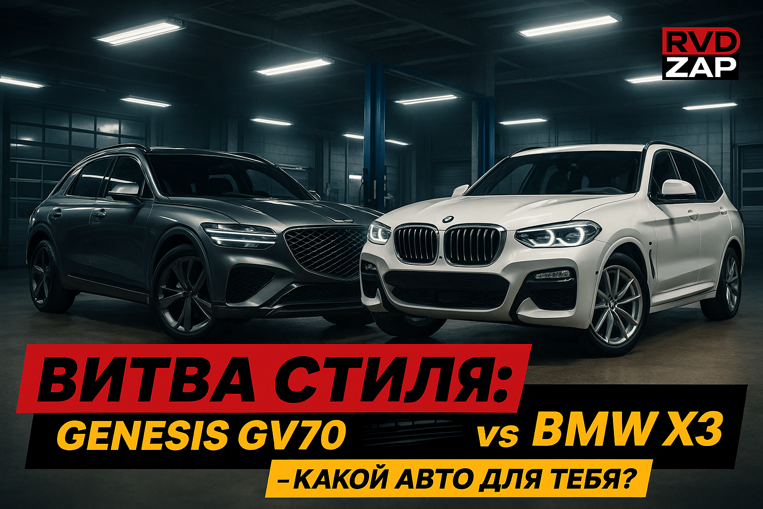 Битва кроссоверов: Genesis GV70 vs BMW X3 - какой стиль лучше подходит тебе?
