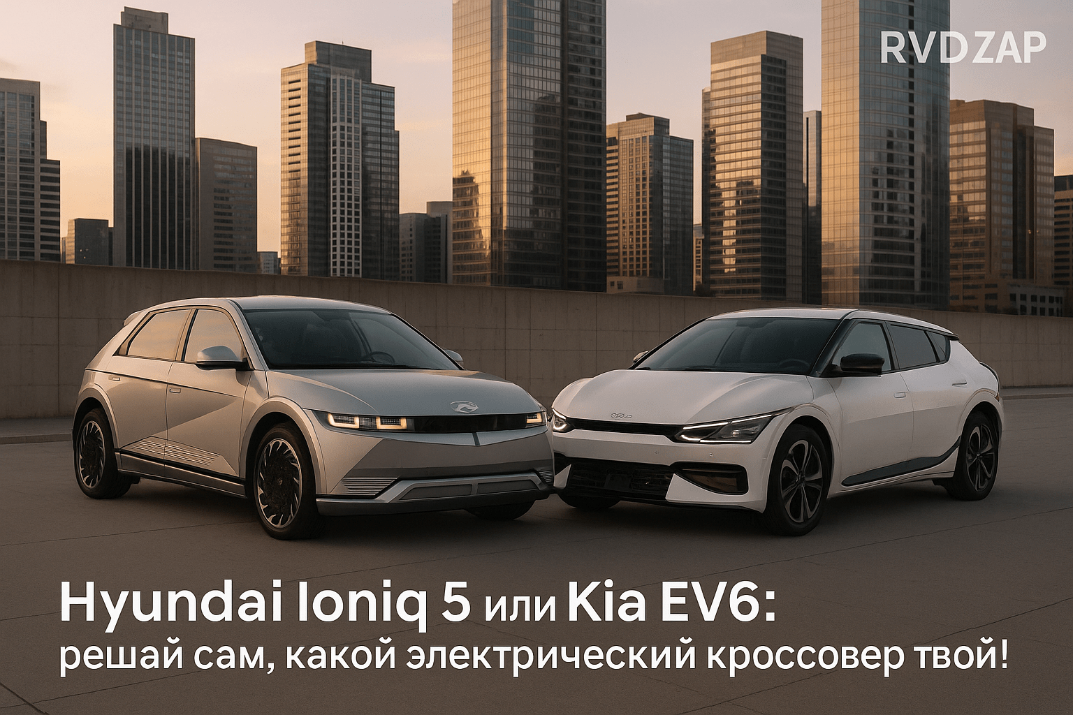 Сравнение Hyundai Ioniq 5 и Kia EV6: Какой электрический кроссовер подойдет именно тебе?