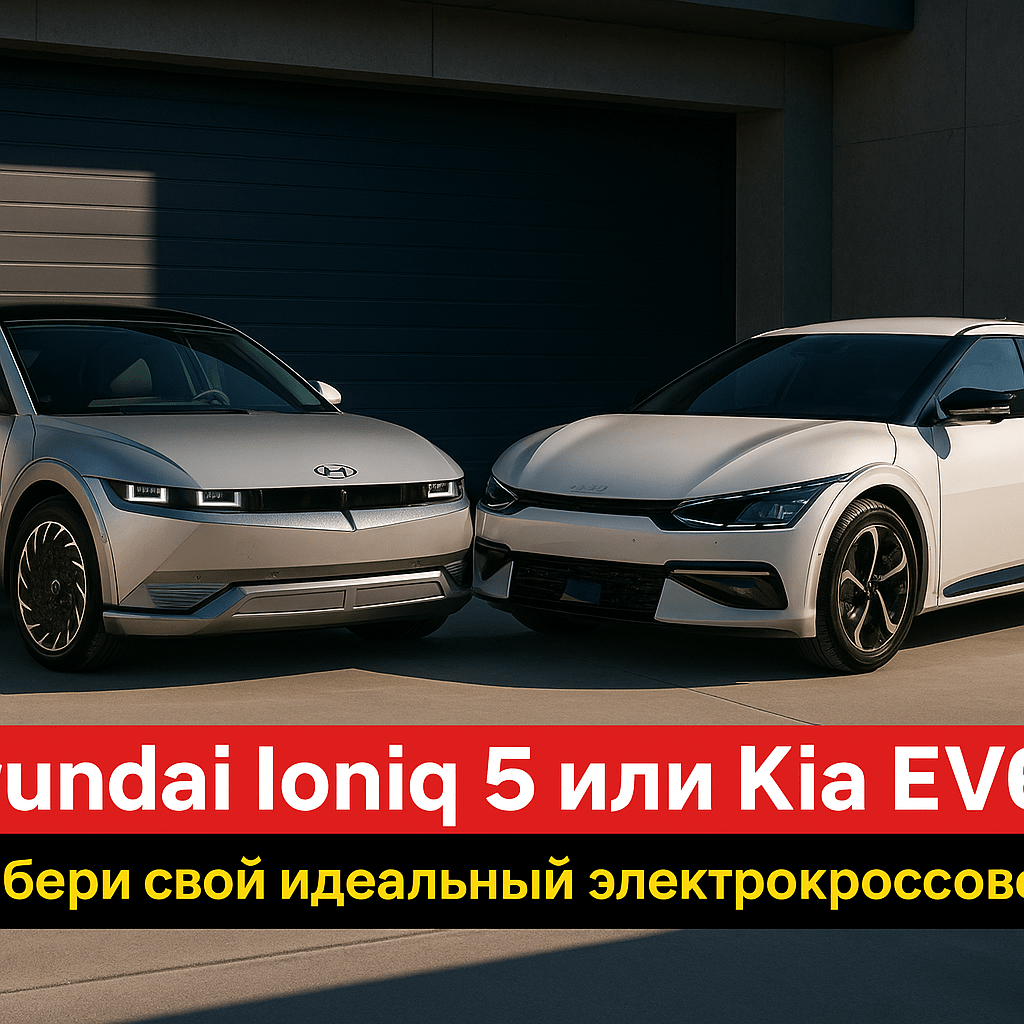 Hyundai Ioniq 5 или Kia EV6: Как выбрать идеальный электрокроссовер для своих поездок?