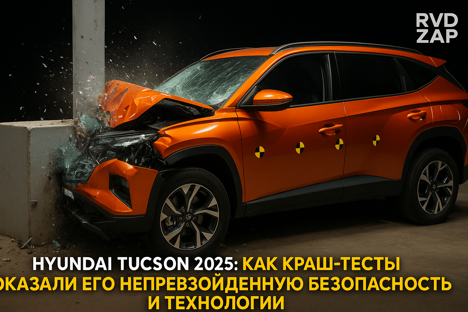 Hyundai Tucson 2025: Как Краш-тесты Доказали Его Непревзойденную Безопасность и Технологии