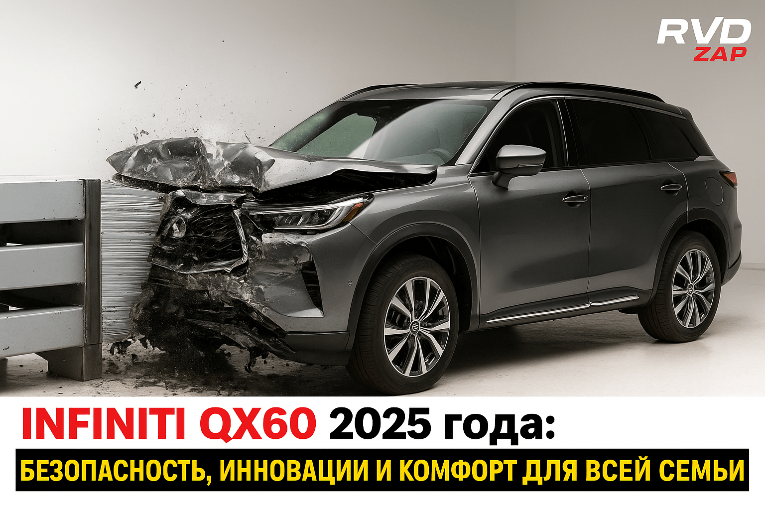 Infiniti QX60 2025 года: безопасность, инновации и комфорт для всей семьи