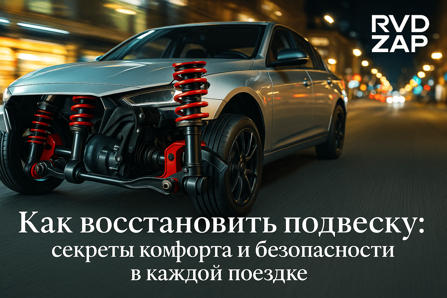 Как восстановить подвеску автомобиля: секреты комфорта и безопасности на каждой поездке
